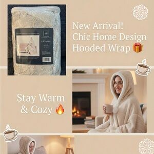 Super soft hooded wrap